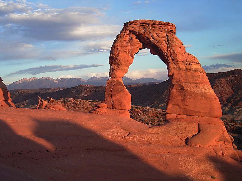 Delicate Arch At Sunrise