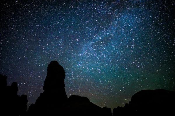 grandstaff canyon stargaze in moab