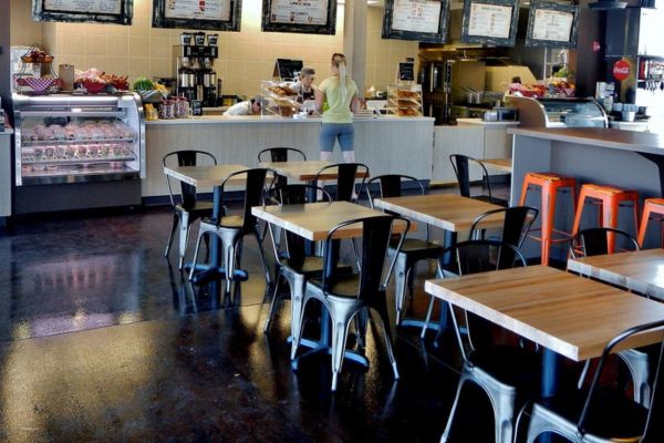 giants cafe at dinosaur museum in moab