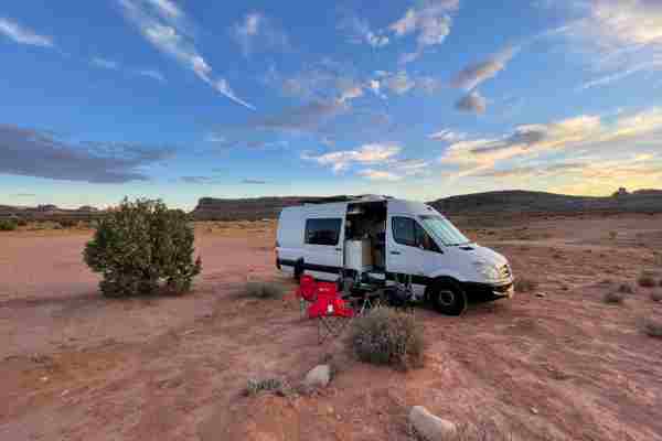 camping near corona arch