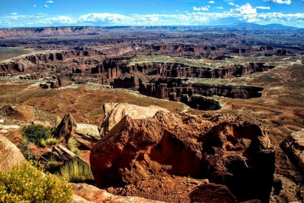 grand view point trail hikes in moab