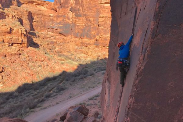 red river adventures moab rock climbing