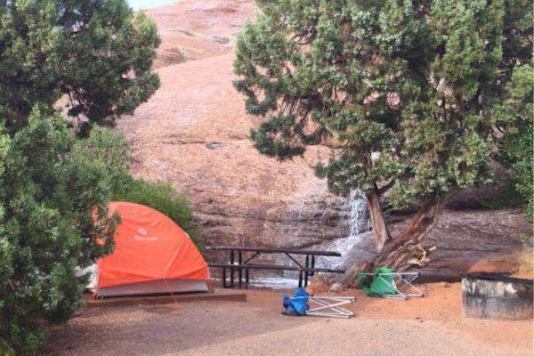 sands flat campgrounds near moab