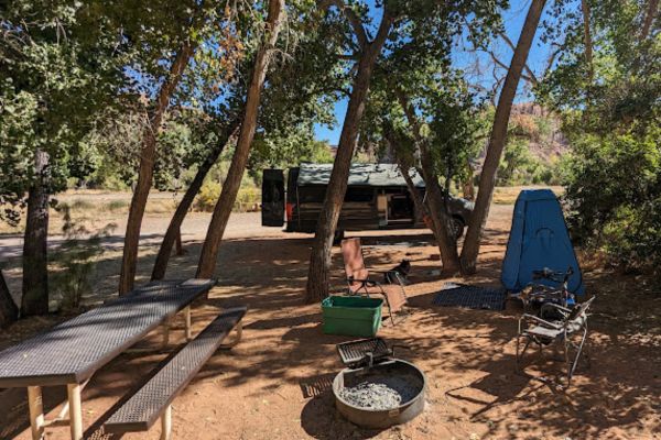 williams bottom campgrounds near moab