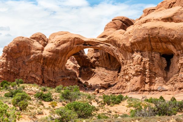 double arch trail busiest time