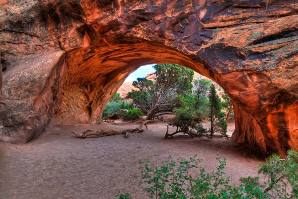 navajo arch trail