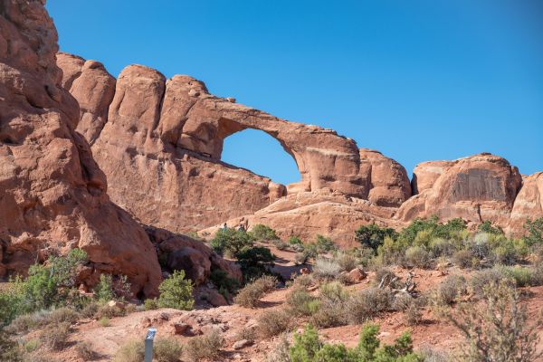 skyline arch trail busiest