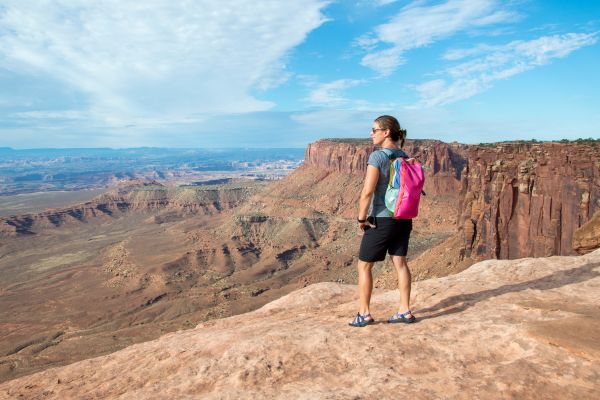 what to bring at grand view point canyonlands hike