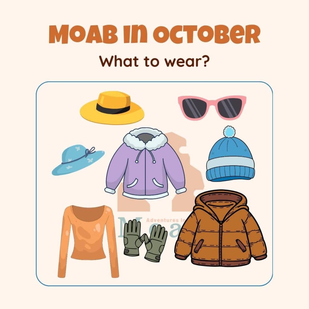 What to wear in Moab - October
