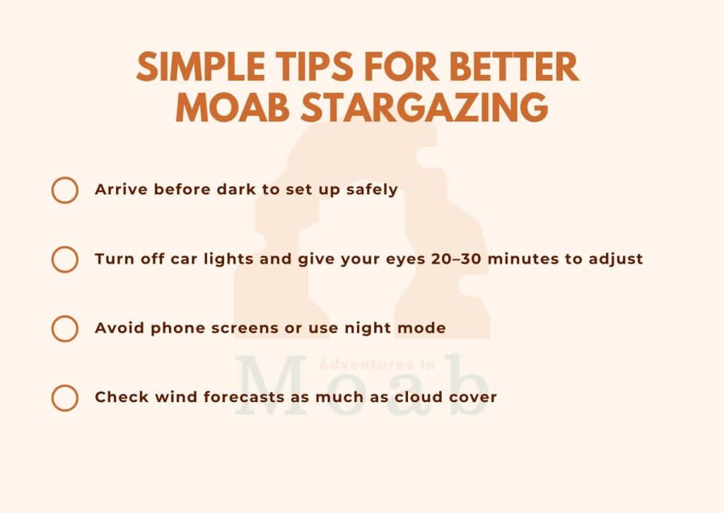 Moab Stargazing - Simple Tips for Better Stargazing